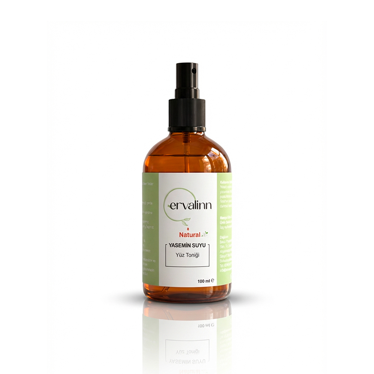 Ervalinn Beauty Natural Yasemin Suyu Tonik 100 ml