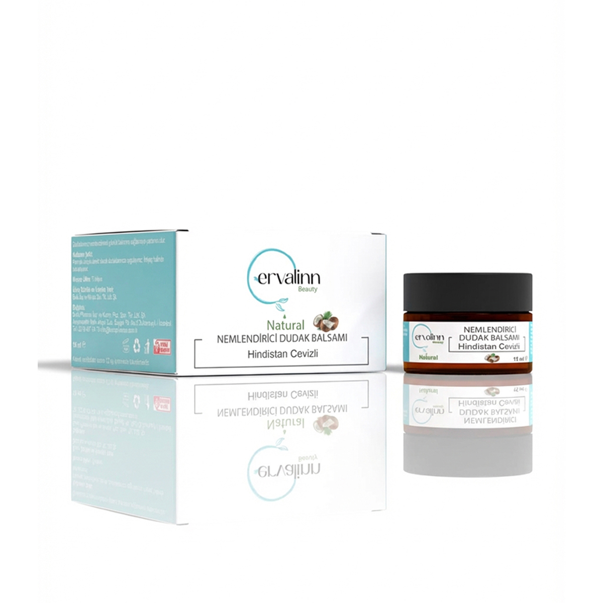 Ervalinn Beauty Natural Moisturizing Lip Balm – Coconut 15 ml