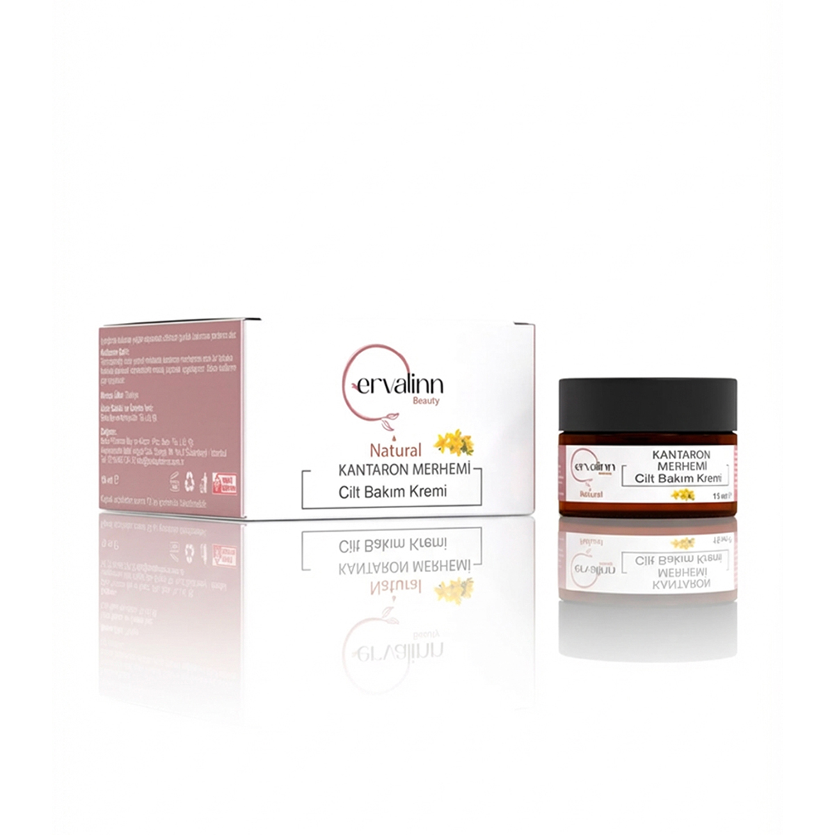 Ervalinn Beauty Natural St. John's Wort Ointment Skin Care Cream 15 ml